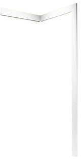 Swan 3.875x105 Solid Surface Trim Kit, White