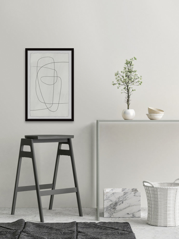 "Go That Way" Framed Painting Print, 8x12
