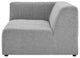 Sectional Sofa Set, Fabric, Gray, Modern, Living Lounge Hotel Hospitality