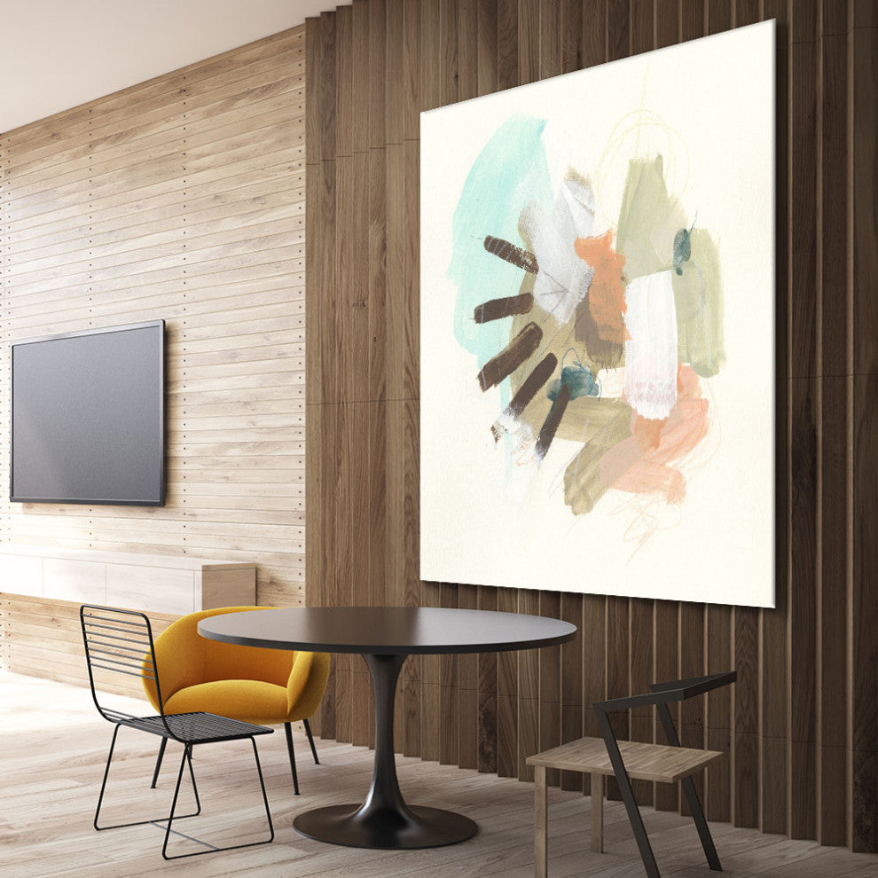 "Key Note Shuffle III" Fine Art Giant Canvas Print, 54"x54"