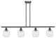 Innovations 516-4I-OB-G1013-LED 4-Light Island Light, Oil Rubbed Bronze