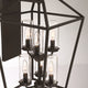 Bastille 6-Light Lantern, Black