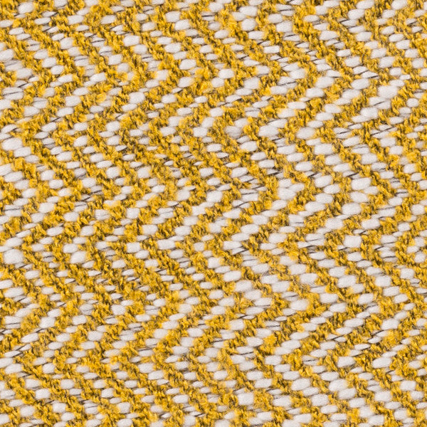 Surya Trina Mustard Throw 50"W X 60"L