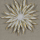 Gold Ceramic Flower Shadow Box Wall DÃ©cor (MS39291DP)
