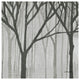 "Spring Trees Greystone III" Digital Paper Print by Kathrine Lovell, 38"x38"