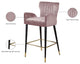 Luxe Velvet Stool (Set of 2), Pink