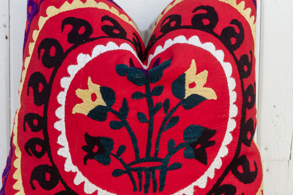Ivy Large Suzani Pillow