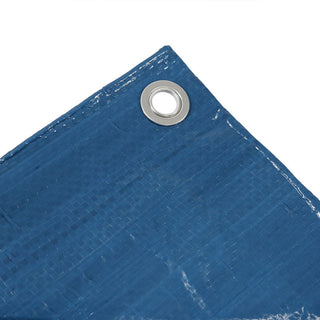 Sunnydaze Waterproof Multi Purpose Poly Tarp, Blue/Green, 16'x20'