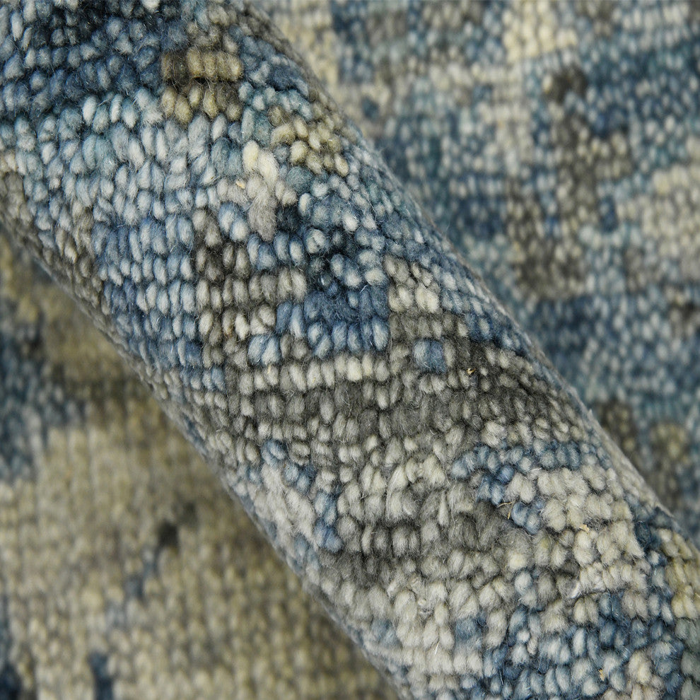 Willow Mesa Area Rug, Blue, 9' x 12', Tribal