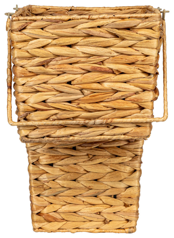 Rolling Laundry Hamper, Black, 3-Bag