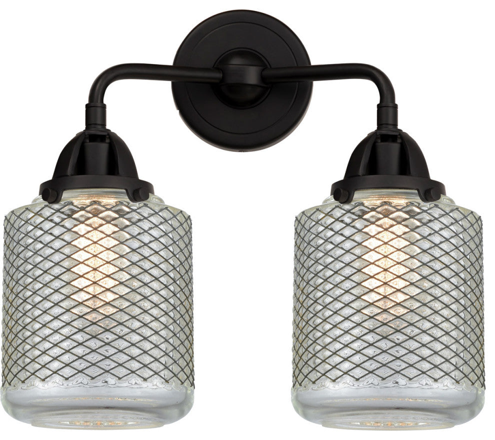 Innovations Lighting 288-2W-BK-G262 Stanton 2 Light 14" Bath Vanity Light