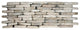 Mixed Quartz Standing Mosaic Tile