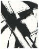 "Expression Abstract I White Crop" Digital Paper Print by Shirley Novak, 24"x30"