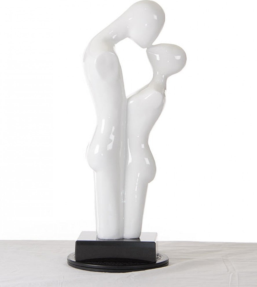 Modrest SZ0296 - Modern White Love Sculpture