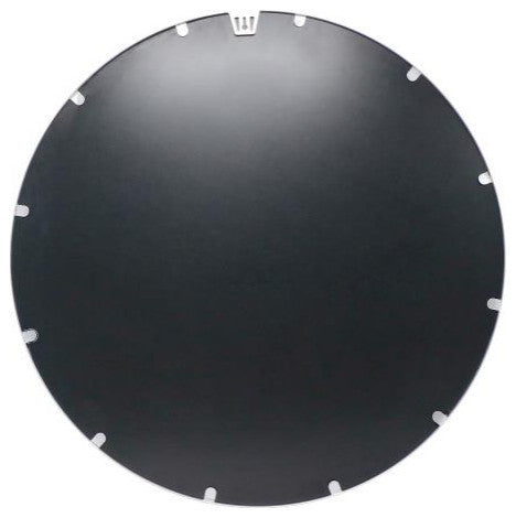 Silver 24" Round Wall Mirror