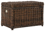 happimess Elijah 30" Wicker Storage Trunk, Brown