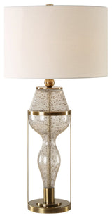 Uttermost Out Of Time Seeded Glass Table Lamp