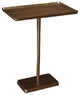 Gold Cast Aluminum Side Table