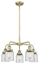 Innovations Edison 5 23" Chandelier Antique Brass