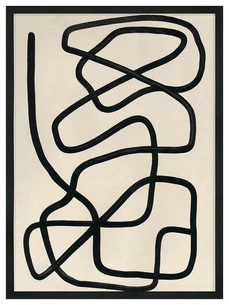 Smooth Moves 2 Fine Art Print, Black, 30"x22"