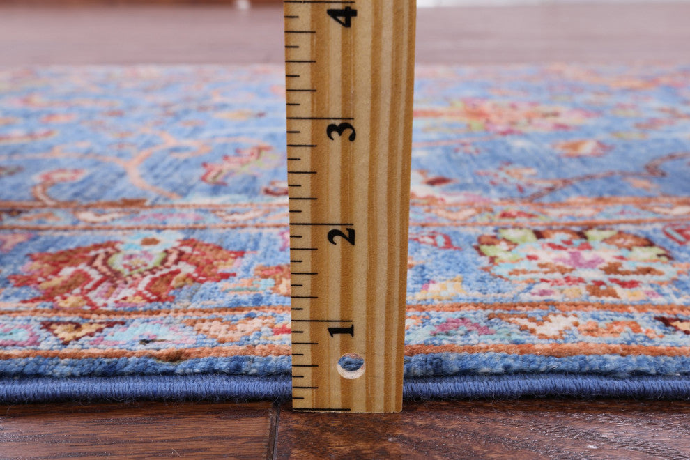 Hand-Knotted Persian Tabriz Rug 2' 8" X 3' 11" Q5797