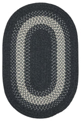 Colonial Mills Rug North Ridge Charcoal Runner, Oval