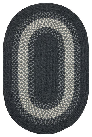 Colonial Mills Rug North Ridge Charcoal Runner, Oval