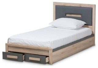 Shows full bed with drawers on white background; front-facing product shot suitable as primary.