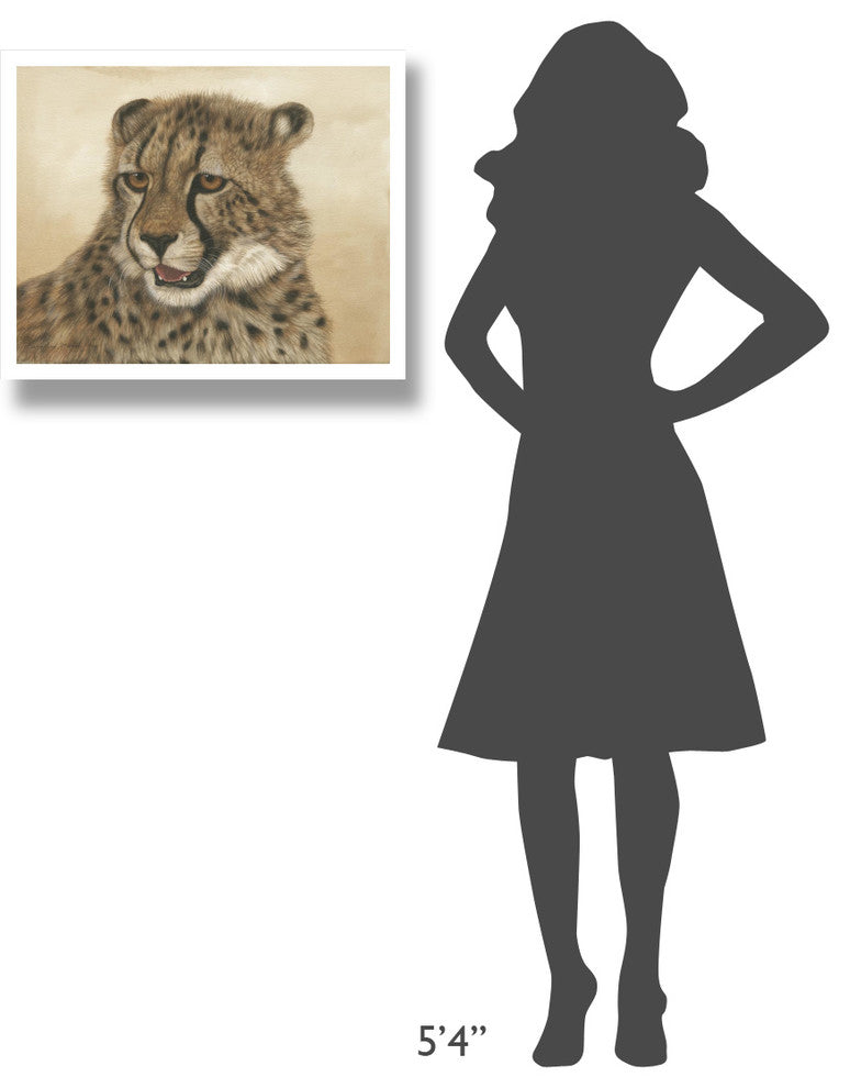 "In the Wild" Digital Paper Print by Jacquie Vaux, 26"x22"