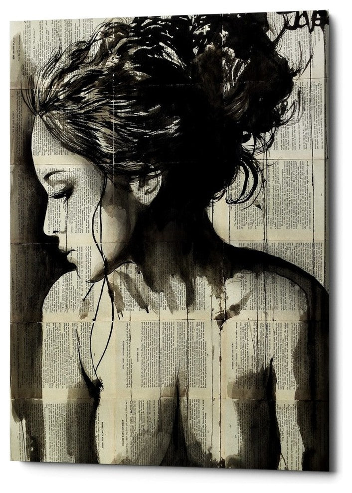 Epic Graffiti "Dreamer" by Loui Jover, Giclee Canvas Wall Art, 18"x26"