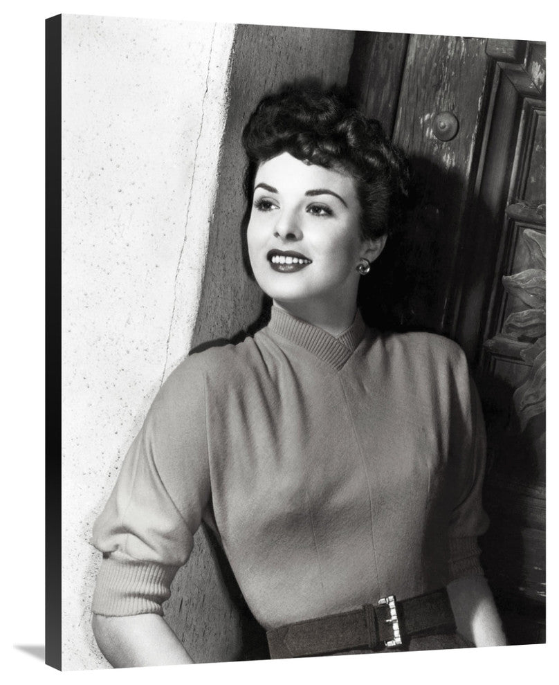 "Jean Peters" Stretched Canvas Giclee by Hollywood Photo Archive, 28x36"