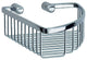 Loft Corner Soap Basket Chrome