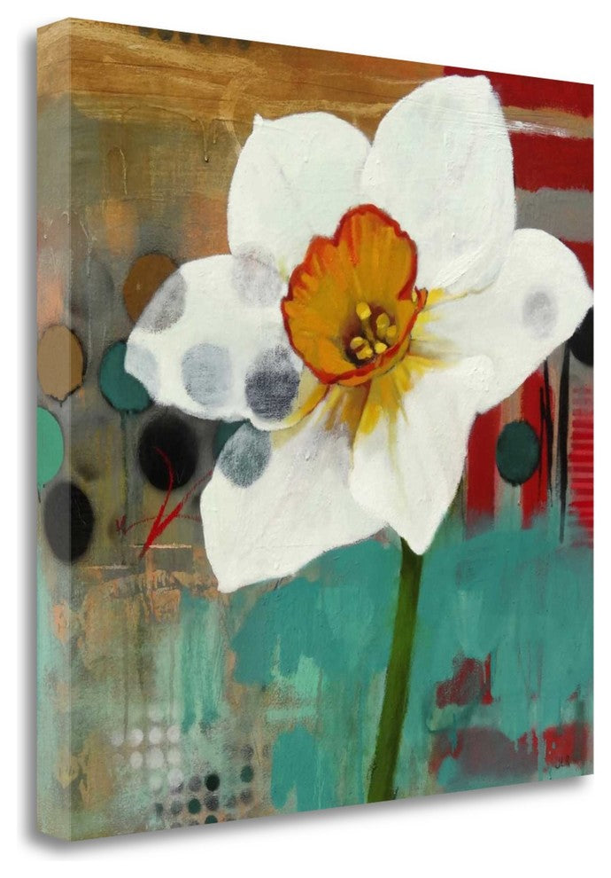 "Daffodil Mannerisms" By Jennifer Rasmusson, Giclee Print on Gallery Wrap Canvas