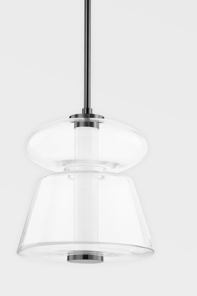 Palermo Small 1-Light Pendant Black Nickel