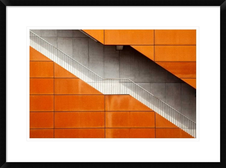 "Steel" Framed Digital Print by Alida Van Zaane, 30x22"