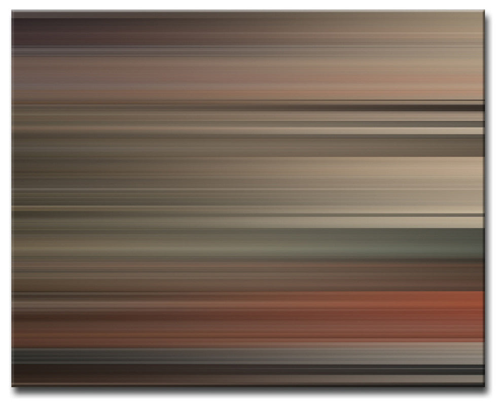 Ready2HangArt ''Blur Stripes XXXII'' Canvas Wall Art, 30 in. Highx40 in. Wide