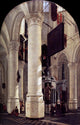 Gerard Houckgeest The Nieuwe Kerk in Delft Wall Decal