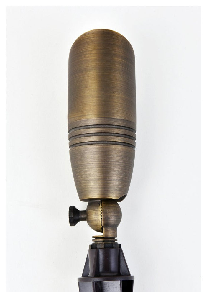 Elitco Lighting Aera Landscape Light C030L, Antique Brass