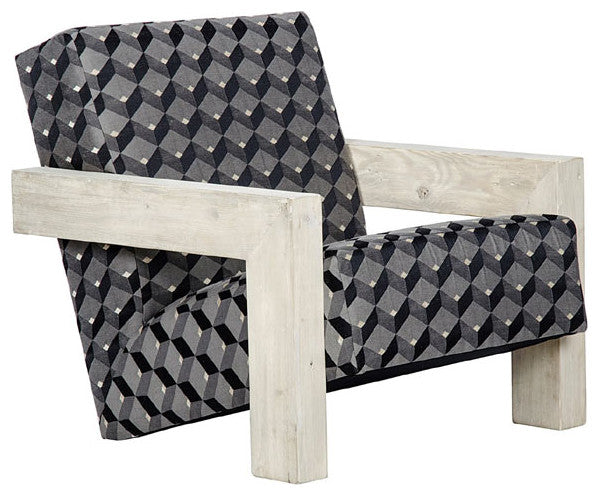 CFC Furniture - Luther Chair, Reclaimed Lumber Frame - UP132
