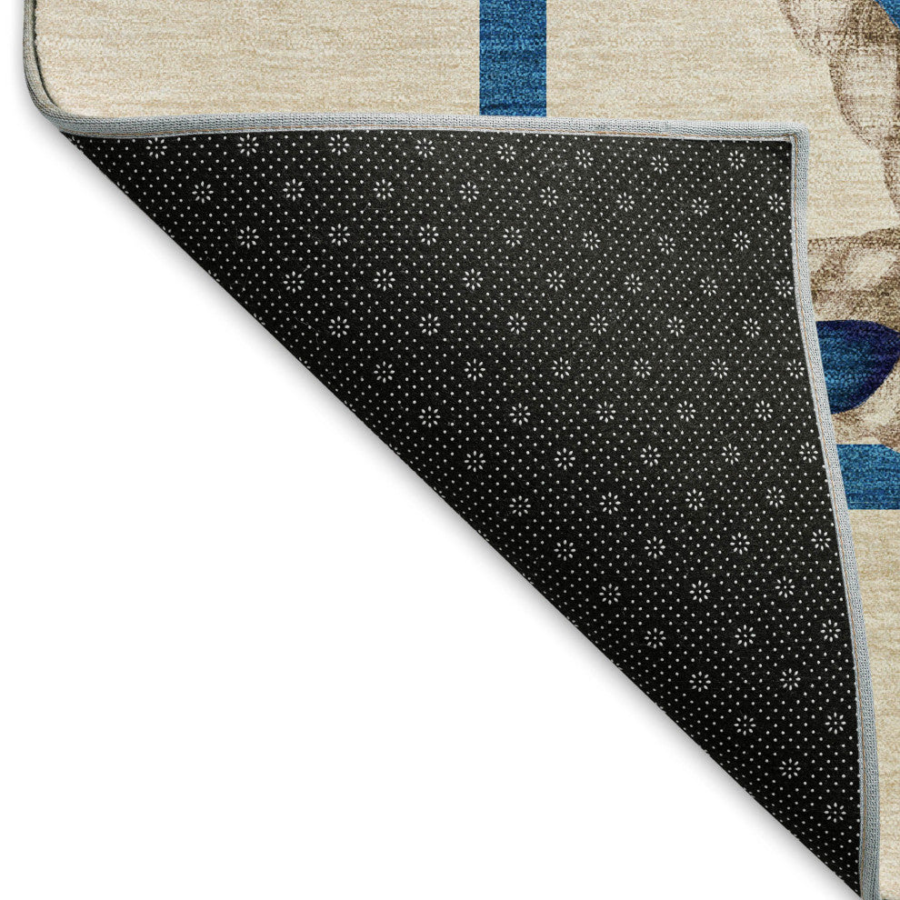 Addison Premium Washable Mayfield AMF151 Ivory 3' x 5' Rug