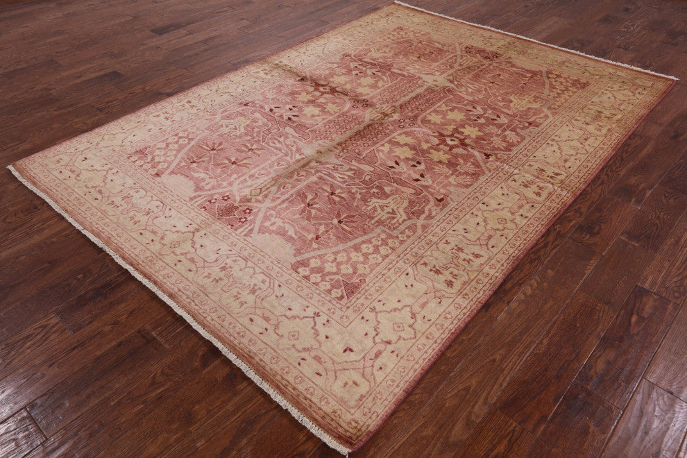 Peshawar Handmade Wool Rug 6' 2" X 8' 9" P2434
