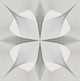 Radius Black Geometric Wallpaper Bolt