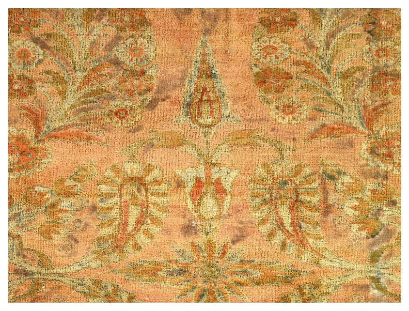 Early 20th Century Antique Persian Lilian Rug 12'6"x19'8"