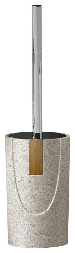 nu steel Stone Finish Bowl Brush