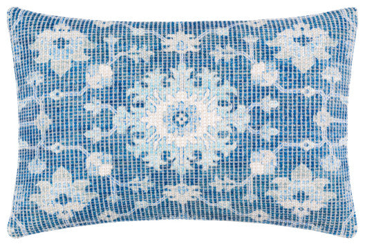 Surya Samsun Pillow Shell With Polyester Insert 14"H X 22"W - Cream