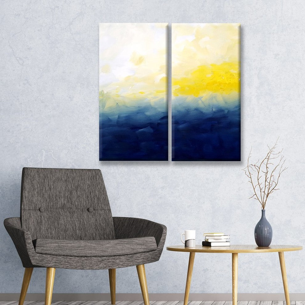 Ready2HangArt 'Good Day for a Sail' Canvas Wall Decor Set, 24"x24" 2-Panels