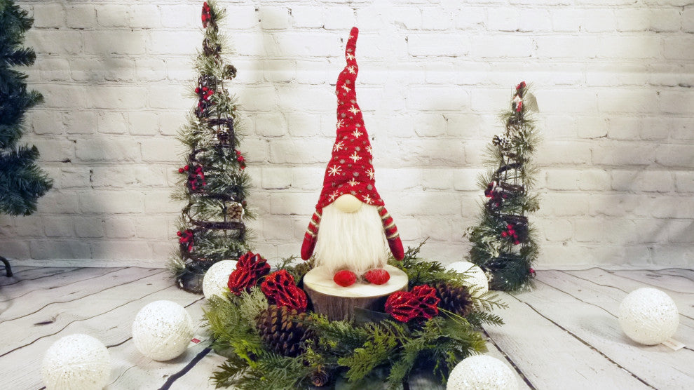 Christmas Gnomes, Red-4