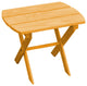 Pine Folding End Table, Natural Stain