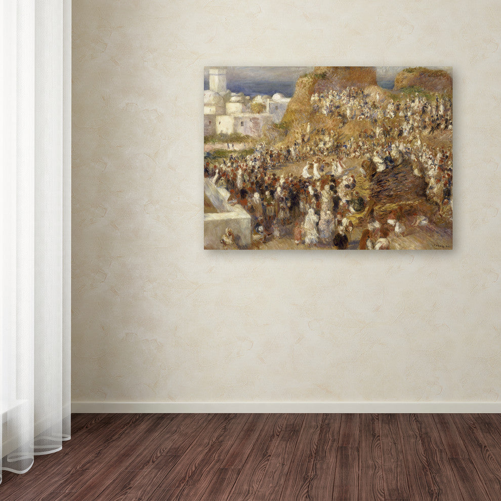Pierre Renoir ''The Mosque'' Canvas Art, 19x14