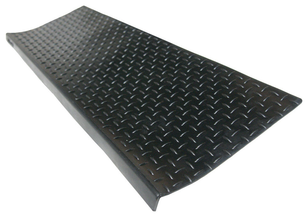 Diamond-Plate Step Mats, Set of 6